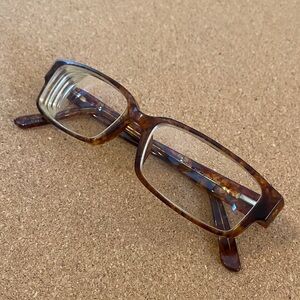 Ray-Ban Tortoiseshell Rectangular Glasses